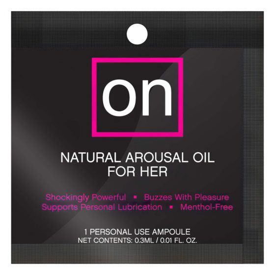 Sensuva ON Arousal Oil - intimní olej pro ženy (0,5ml)