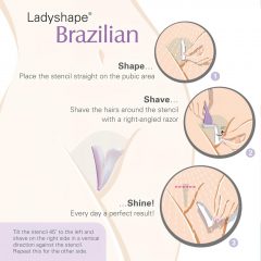   LadyShape - pro dokonalý střih na intimních místech (brazil)