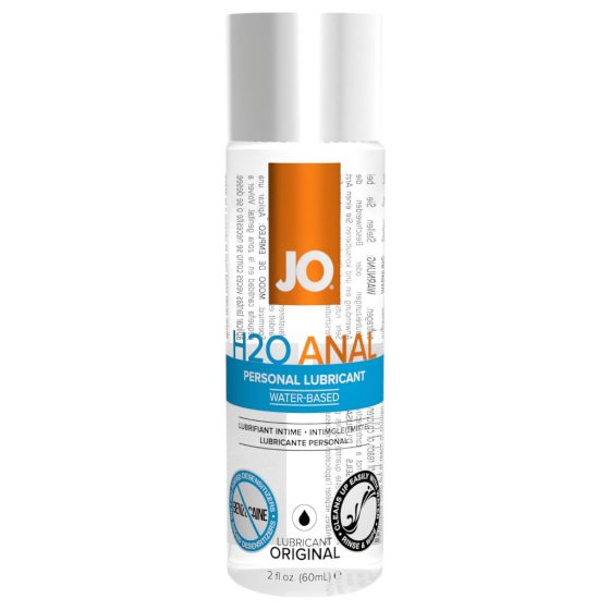 JO H2O Anal Original - anální lubrikační gel na bázi vody (60ml)