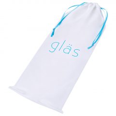   Gläs Glas Pure Indulgence Glass Anal Slider- skleněné dvojité anální dildo (průhledné)