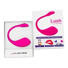   LOVENSE Lush 2 - nabíjecí smart vibrační vajíčko (růžové)