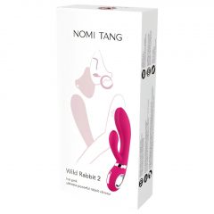   Nomi Tang Wild Rabbit 2 - dobíjecí vibrátor pro bod G s hůlkou (růžový)