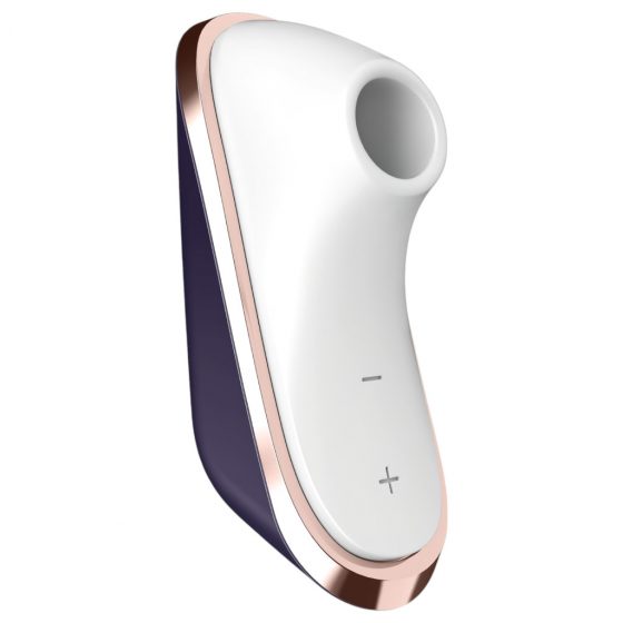 Satisfyer Traveler - nabíjecí cestovní stimulátor na klitoris (černo-bílý)