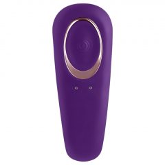   Satisfyer Double Classic - vodotěsný párový vibrátor (fialový)