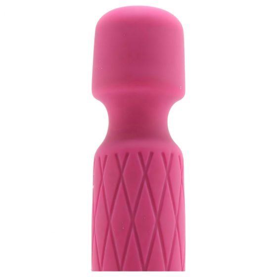 Bodywand Luxe - dobíjecí mini masážní vibrátor (tmavě růžový)