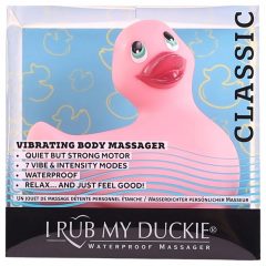   My Duckie Classic 2.0 - vibrátor na klitoris - hravá vodotěsná kačenka (růžová)