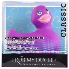   My Duckie Classic 2.0 - vibrátor na klitoris - hravá vodotěsná kačenka (fialová)