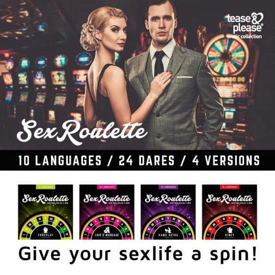 Sex Roulette Foreplay - sexuální stolní hra (10 jazyků)