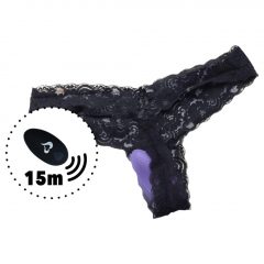   FEELZTOYS Panty - nabíjecí vibrátor na klitoris s dálkovým ovládáním (černé)