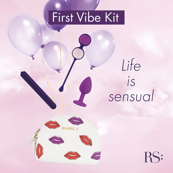 / Rianne Essentials First - sada vibrátorů - fialová (3 kusy)