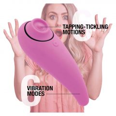   FEELZTOYS Femmegasm - dobíjecí, vodotěsný vaginální a klitorální vibrátor (růžový)