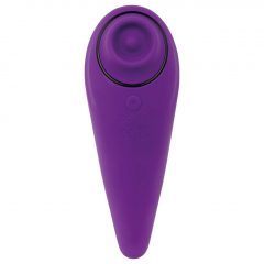   FEELZTOYS Femmegasm - dobíjecí, vodotěsný vaginální a klitorální vibrátor (fialový)