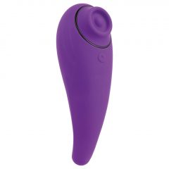   FEELZTOYS Femmegasm - dobíjecí, vodotěsný vaginální a klitorální vibrátor (fialový)