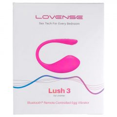 LOVENSE Lush 3 - chytré vibrační vajíčko (růžové)