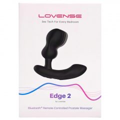   LOVENSE Edge 2 - inteligentní, nabíjecí vibrátor na prostatu (černý)