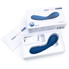   OHMIBOD Bluemotion Nex 2 - chytrý, akumulátorový vibrátor na bod G (modrý)