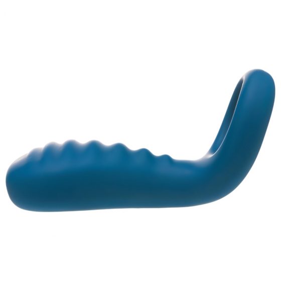 OHMIBOD Bluemotion Nex 3 - chytrý dobíjecí vibrační kroužek na penis (modrý)