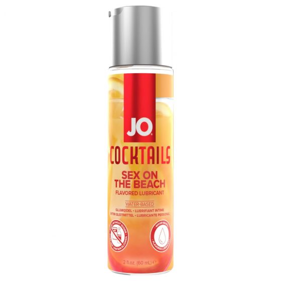 System JO Cocktails - lubrikační gel na vodní bázi - Sex on the Beach (60 ml)