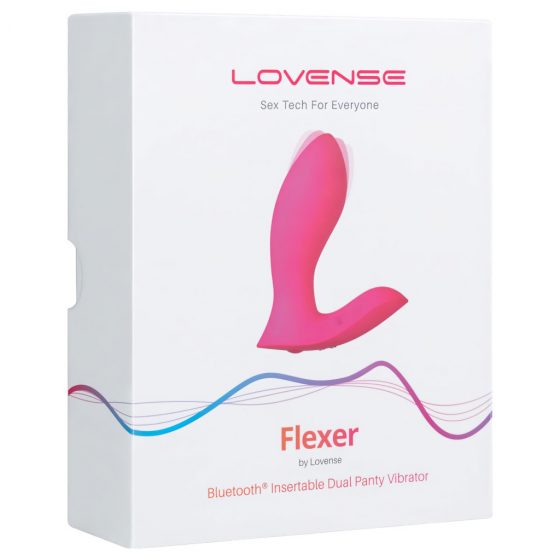 LOVENSE Flexer Panty - dobíjecí vibrátor 2v1 (růžový)